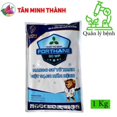Forthane 80WP Mancozeb Xanh - Thuốc trừ nấm bệnh, thán thư, đạo ôn