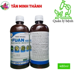 Fuan 40EC - Thuốc đặc trị đạo ôn lá, đạo ôn cổ bông, thối cổ gié, đốm lá trên lúa