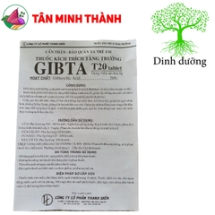 Ga3 Cao Cấp Gibta T20 - Thuốc kích thích sinh trưởng, to trái, vọt đọt