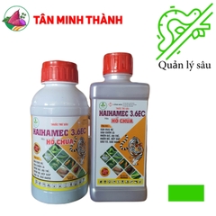 Haihamec 3.6EC Hổ Chúa Nước Trong - Thuốc trừ sâu sinh học đặc trị sâu đục bẹ, sâu cuốn lá, nhện gié, bọ trĩ, nhện đỏ, rệp sáp, sâu tơ, sâu xanh