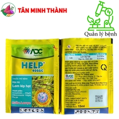 Help ADC 400SC - Thuốc đặc trị lem lép hạt, đạo ôn lá, đạo ôn cổ bông, khô vằn, thán thư