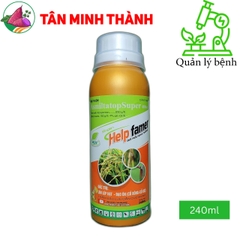 Help Famer 400SC - Thuốc đặc trị lem lép hạt, đạo ôn lá, đạo ôn cổ bông, thối cổ gié