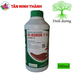 Hi Boron 7-14 - Phân Bo hữu cơ khoáng ra hoa, đậu trái, to trái, chống rụng hoa, rụng trái, ngừa nứt trái, thối trái