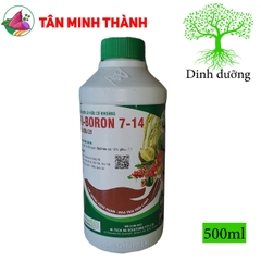 Hi Boron 7-14 - Phân Bo hữu cơ khoáng ra hoa, đậu trái, to trái, chống rụng hoa, rụng trái, ngừa nứt trái, thối trái
