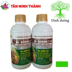 Hi Boron 7-14 - Phân Bo hữu cơ khoáng ra hoa, đậu trái, to trái, chống rụng hoa, rụng trái, ngừa nứt trái, thối trái