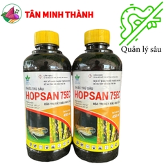 Hopsan 75EC - Thuốc đặc trị rầy nâu trên lúa, sùng khoai lang, đế trũi, bọ cánh cứng, có mùi hôi