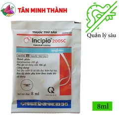 Incipio 200SC Syngenta - Thuốc trừ sâu cuốn lá, sâu đục thân, sâu xanh ống hành, sâu tơ, sâu ăn lá