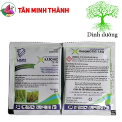 Katonic TSC 1.8SL - Thuốc kích thích ra rễ, giúp hạt nảy mầm, tăng chồi hữu hiệu, ra hoa, trổ bông đồng loạt, to hạt, sáng hạt