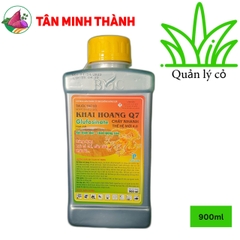 Khai Hoang Q7 Newfosinate 150SL - Thuốc trừ cỏ thế hệ mới, không chọn lọc, diệt cỏ chỉ, cỏ tranh, cỏ lồng vực, cỏ lông gà