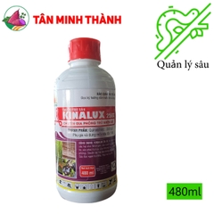 Kinalux 25EC - Thuốc đặc trị sâu cuốn lá, nhện gié, sâu đục bẹ, sâu phao, sâu khoang, sâu ăn tạp, sâu đục ngon, rệp muội