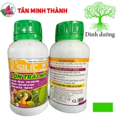K.Silic HLV Lớn Trái Mít - Thuốc giúp nở gai, lên màu múi, nặng ký, hạn chế sơ đen, chống nứt trái, thối trái