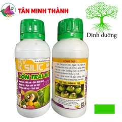 K.Silic HLV Lớn Trái Mít - Thuốc giúp nở gai, lên màu múi, nặng ký, hạn chế sơ đen, chống nứt trái, thối trái