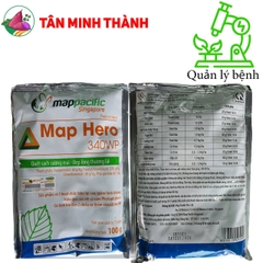 Map Hero 340WP - Thuốc đặc trị sương mai, thối thân, đốm nâu, nứt thân xì mủ, thán thư, đốm vòng, giả sương mai