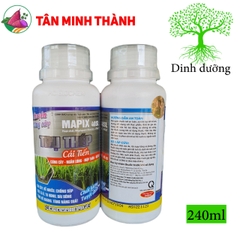 Mapix 40SL Trụ Thép Cải Tiến - Thuốc cứng cây, ngắn lóng, mập thân, nở bụi, ra rễ, to đòng, kích kháng