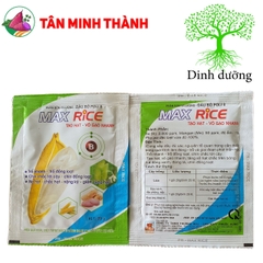 Max Rice To Hạt - Thuốc tạo hạt, vô gạo nhanh, trổ đồng loạt, chín chắc tới cậy, chín đồng loạt, nặng ký