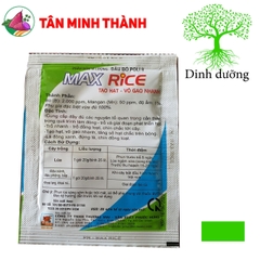 Max Rice To Hạt - Thuốc tạo hạt, vô gạo nhanh, trổ đồng loạt, chín chắc tới cậy, chín đồng loạt, nặng ký