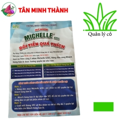 Michelle 62EC - Thuốc trừ cỏ diệt mầm lúa, đặc trị lúa lộn, cỏ chác lác, cỏ lá rộng, cỏ lồng vực, cỏ đuôi phụng