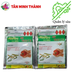 Mikmire Trái Cà 14.5WG - Thuốc đặc trị sâu cuốn lá, nhện đỏ, bọ trĩ, sâu đục thân, sâu đục quả, sâu xanh
