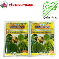 Mikmire Trái Cà 14.5WG - Thuốc đặc trị sâu cuốn lá, nhện đỏ, bọ trĩ, sâu đục thân, sâu đục quả, sâu xanh