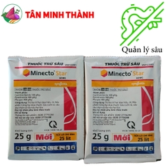 Minecto Star 60WG - Thuốc đặc trị bọ trĩ, rầy phấn trắng, sâu cuốn lá, sâu đục thân, rây nâu, bù lạch, rầy lửa