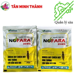 Nofara 35WG - Thuốc đặct trị bọ trĩ, bọ xít, bọ nhảy, bọ cánh tơ, rầy xanh, rầy nâu, rệp sáp