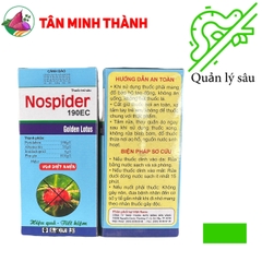 Nospider 190EC - Thuốc đặc trị nhện đỏ, bọ trĩ