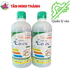 NP Pheta 3.6EC Cò Ốc - Thuốc trừ sâu sinh học đặc trị sâu cuốn lá, nhện nhé, rầy nâu, sâu tơ, sâu xanh, bướm trắng, bọ trĩ, dòi đục lá, rầy bông