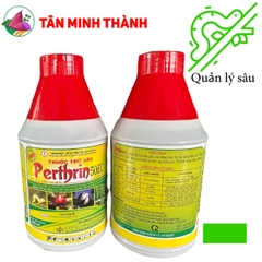 Perthrin 50EC - Thuốc đặc trị sâu cuốn lá, sâu khoang, bọ xít muỗi, sâu ăn tạp, rệp sáp, sâu keo mùa thu