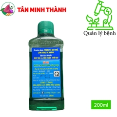 Physan Lạnh 20SL - Thuốc đặc trị bệnh thối nhũn vi khuẩn, nấm hồng, vàng lá, thối trái, đạo ôn, lem lép hạt, đốm lá