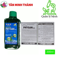 Physan Lạnh 20SL - Thuốc đặc trị bệnh thối nhũn vi khuẩn, nấm hồng, vàng lá, thối trái, đạo ôn, lem lép hạt, đốm lá