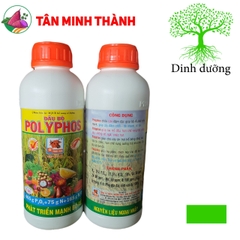 Polyphos - Thuốc kích rễ cực mạnh, đâm chồi đẻ nhánh, trổ đều, cứng cây, chắc hạt, chống rụng hạt