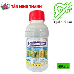 Quiafos 25EC - Thuốc trừ nhện gié, sâu đục bẹ, sâu cuốn lá, sâu khoang, rệp sáp, vòi voi đục nõn