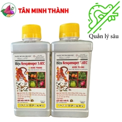 Resquansuper Chitin 3.6EC Nước Trong - Thuốc trừ nhện đỏ, rầy rệp, bọ trĩ, chích hút, sâu ăn lá