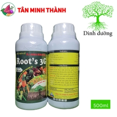 Root 3G - Kích thích ra rễ, liền sẹo mắt ghép, đẻ nhánh, cứng cây, ra hoa, đậu trái, la to dày, to củ, bóng da, nặng ký