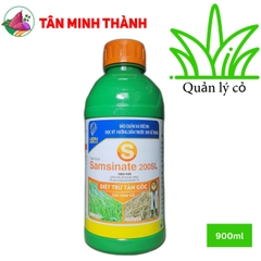 Samsinate 200SL - Thuốc trừ cỏ không chọn lọc, cỏ mới, cỏ khai hoang, cỏ sinh học, cỏ ống, cỏ chỉ, mần trầu, cỏ lông gà