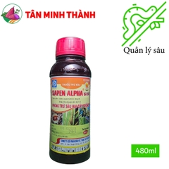 Sapen Alpha 5EC - Thuốc trừ sâu cuốn lá, bọ trĩ, sùng khoai lang, bọ xít hôi, sâu hồng, bù lạch