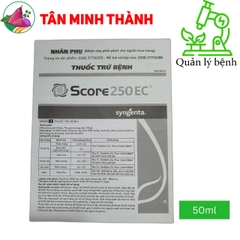 Score Syngenta 250EC - Thuốc đặc trị phấn trắng, mốc sương, thán thư, đốm nâu, muội đen, nấm bồ hóng