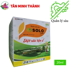 Solo 350SC - Thuốc trừ sâu cuốn lá, sâu xanh da láng, nhện gié, sâu đục thân, nhện đỏ, sâu ăn lá