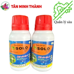 Solo 350SC - Thuốc trừ sâu cuốn lá, sâu xanh da láng, nhện gié, sâu đục thân, nhện đỏ, sâu ăn lá