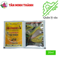 Sulfaron 3 Lưỡi Búa 340EC - Thuốc trừ sâu cuốn lá, nhện gié, sâu đục thân, sâu đục bẹ, nhện đỏ, sâu ăn lá, sâu xanh