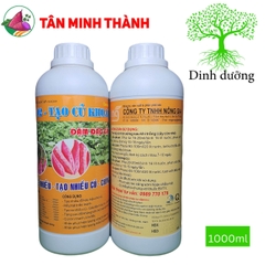 Tạo Củ Khoai Lang KL02 - Thuốc tạo nhiêu rễ củ, củ lớn nhanh, lớn đều, bóng da, đẹp màu hạn chế vàng lá, thối củ, sần da