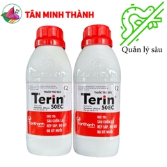 Terin 50ec - Thuốc đặc trị sâu cuốn lá, bọ xít, bọ xít muỗi, rệp sáp, sâu đục bẹ, muỗi hành