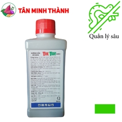 Tik Tot 60EC - Thuốc trừ sâu đặc trị sâu cuốn lá, nhện gié, rầy xanh, nhện đỏ, dòi đục lá