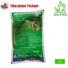 Timan 80WP Mancozeb Xanh Ấn Độ - Thuốc trừ bệnh thán thư, thối nhũn, ghẻ sẹo, thối củ, thối trái