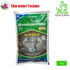 Timan 80WP Mancozeb Xanh Ấn Độ - Thuốc trừ bệnh thán thư, thối nhũn, ghẻ sẹo, thối củ, thối trái