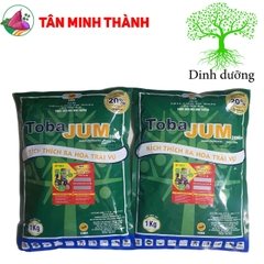 Toba Jum 20WP - Thuốc phân hóa mầm hoa, cứng cây, đứng dây, dày lá, ra hoa nhanh, đồng loạt