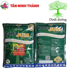 Toba Jum 20WP - Thuốc phân hóa mầm hoa, cứng cây, đứng dây, dày lá, ra hoa nhanh, đồng loạt
