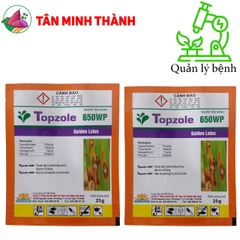 Topzole 650WP - Thuốc trừ bệnh đạo ôn lá, đạo ôn cổ bông, thối cổ gié, vàng lá