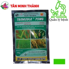 Tridozole Cốm 75WG - Thuốc đặc trị bệnh đạo ôn lá, đạo ôn cổ bông, thối cổ gié trên lúa