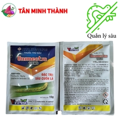 Unimectin 116WG - Thuốc đặc trị sâu cuốn lá, sâu xanh, sâu khoang, nhện đỏ